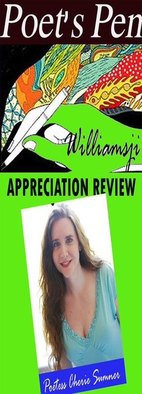 POET'S PEN: WILLIAMSJI MAVELI writes on Cherie Sumner's Poem " Soul Synergy " POET'S PEN: WILLIAMSJI MAVELI writes on Cherie Sumner's Poem " Soul Synergy "