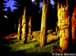 The Vision of The Dancing Woman by the Trees The Vision of The Dancing Woman by the Trees