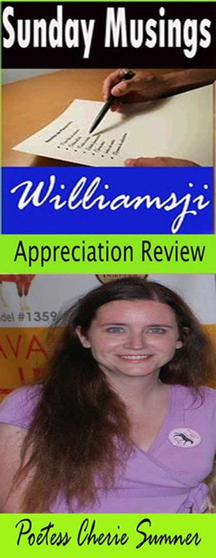 Sunday Musings, featuring Cherie Sumner&#039;s poem titled &quot; Loving In The Dark&quot;, appreciated by Williamsji Maveli