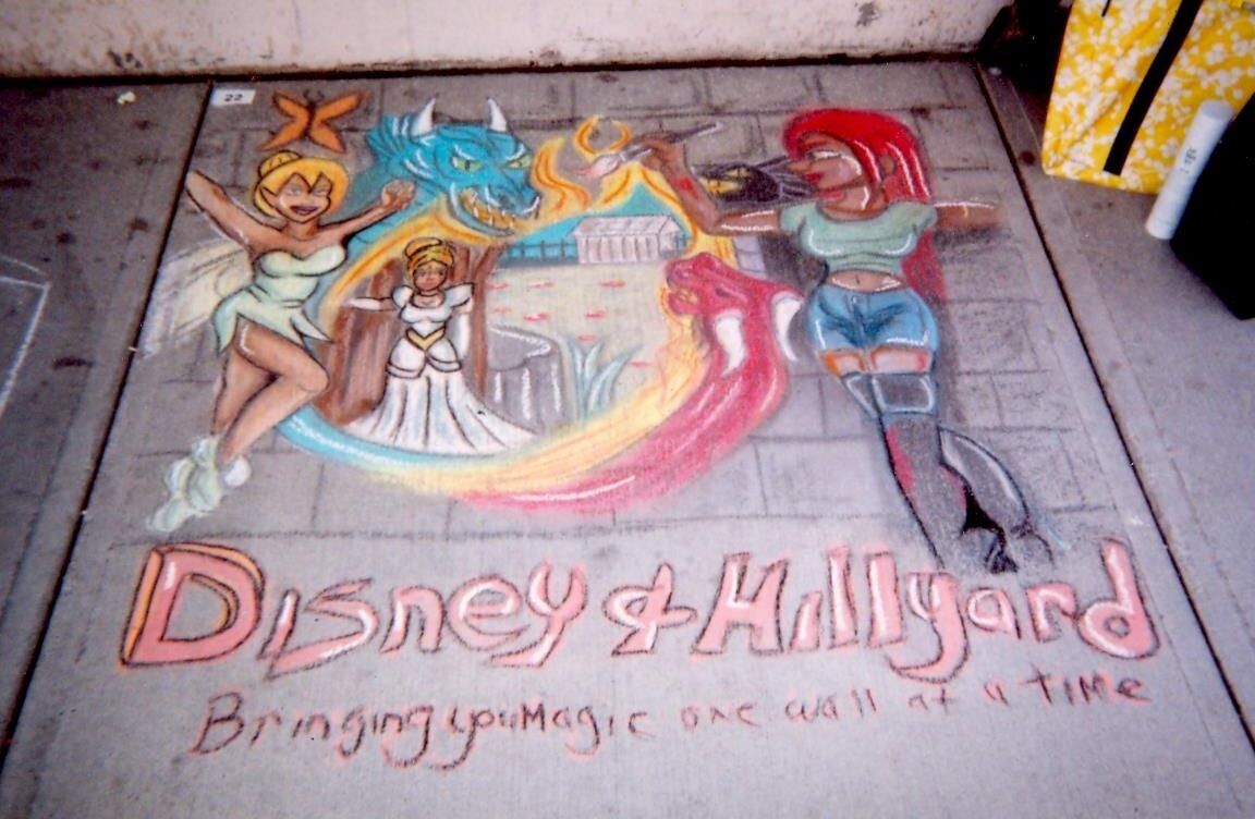 chalk art picture chalk art picture