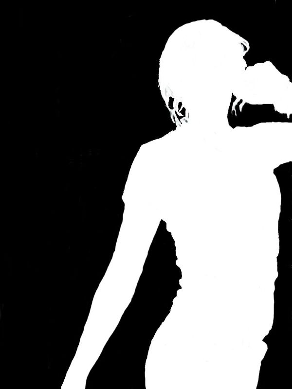 White silhouette White silhouette