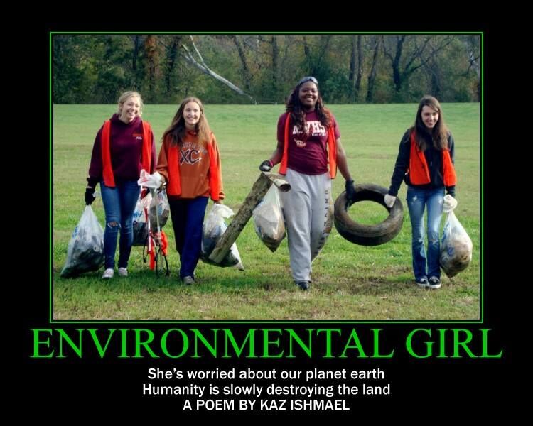 Environmental girl Environmental girl