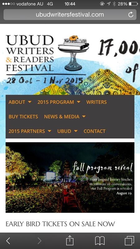 Come to meet JAi at writers festival he does not bite 