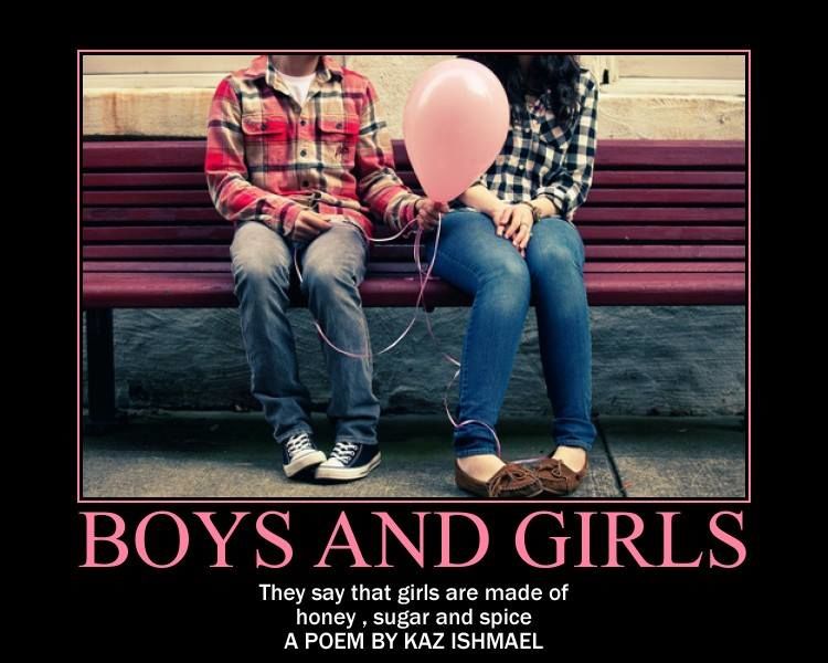 Boys and girl Boys and girl