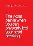What breaks the heart. What breaks the heart.