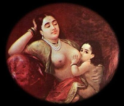 Upon your breast 