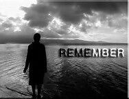 Remember me for good. Remember me for good.