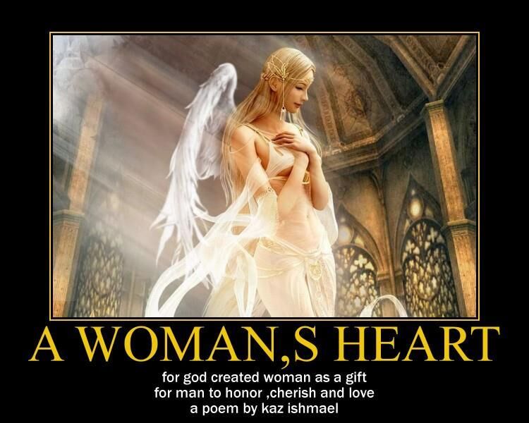 A woman&#039;s heart