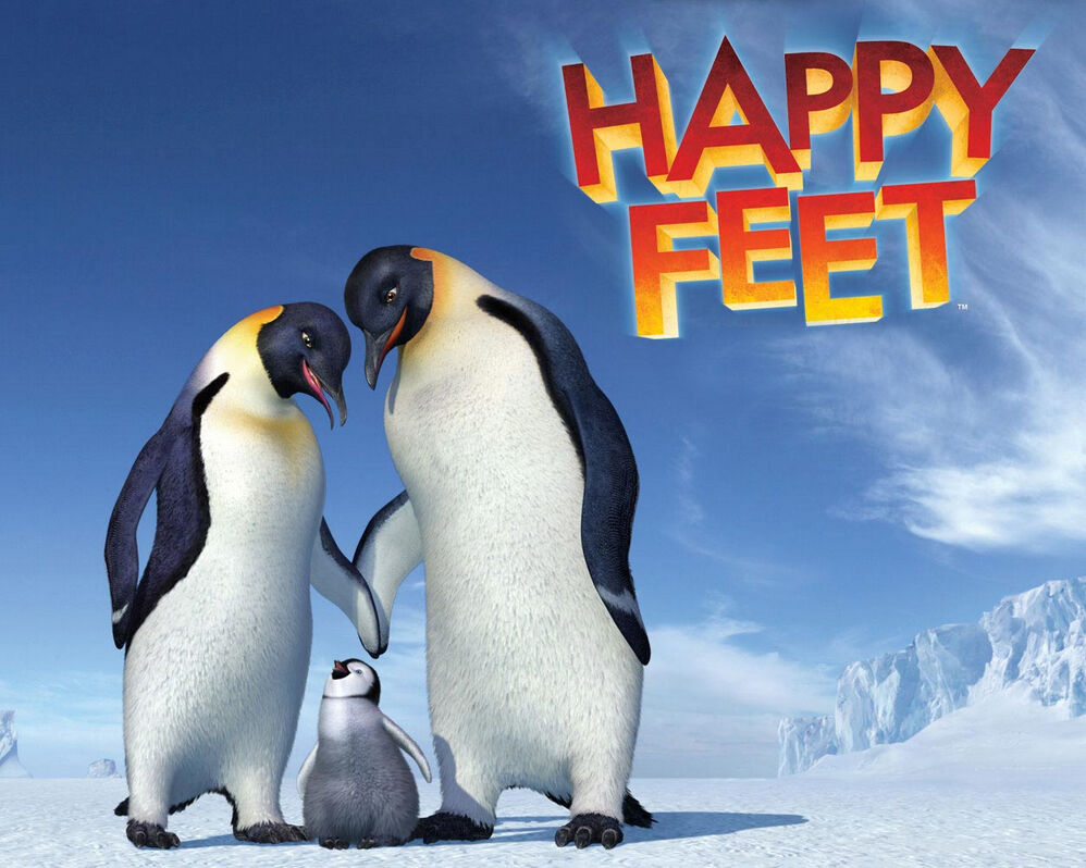 funny happy feet