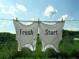 &quot;  A FRESH START !&quot;?X