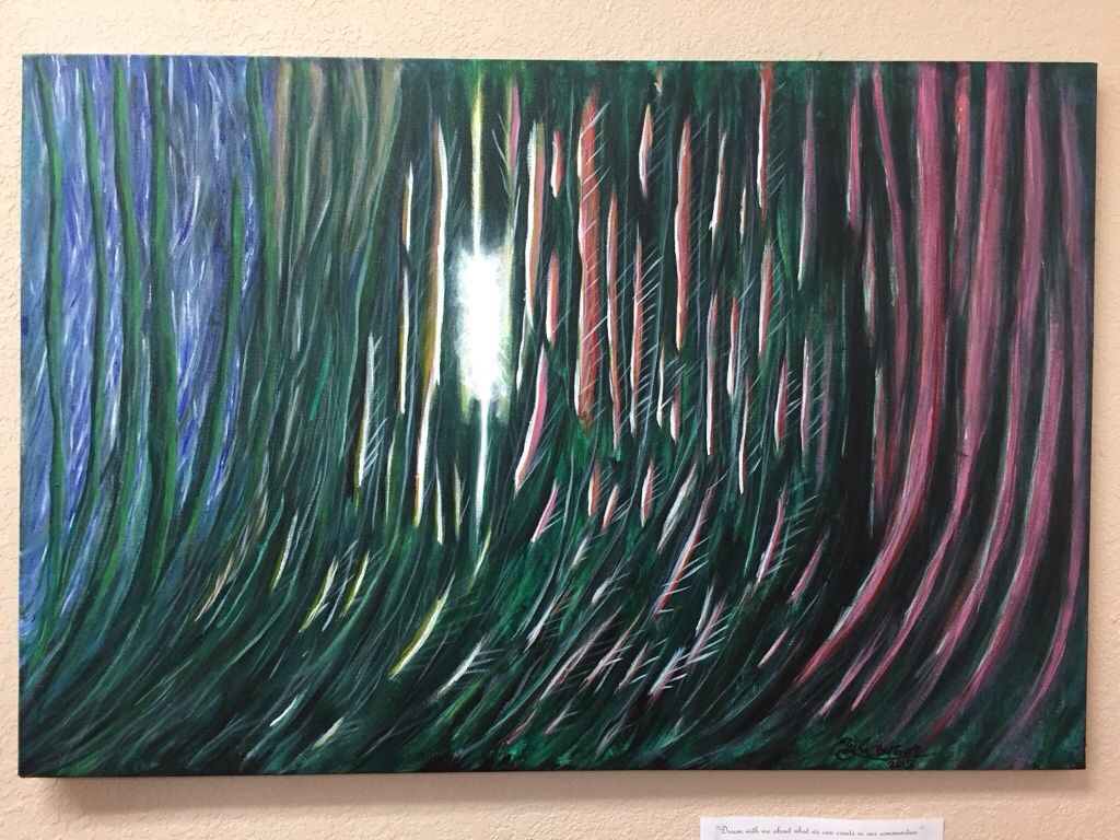 Light in the woods 