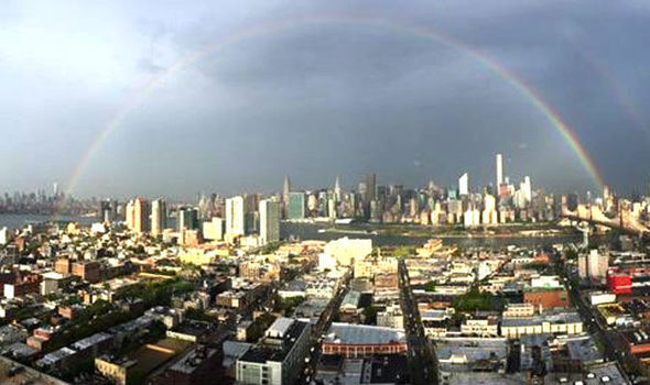 today he sent me a rainbow today he sent me a rainbow