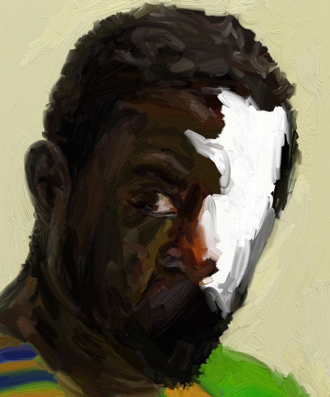 The black artist