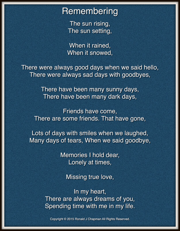 Remembering Remembering