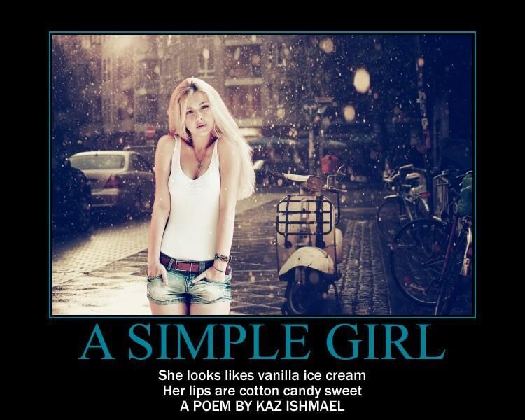 A simple girl A simple girl