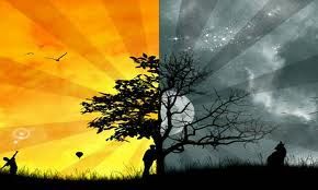 Light versus darkness Light versus darkness