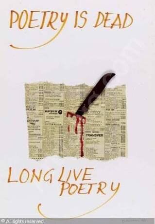The death of poetry 