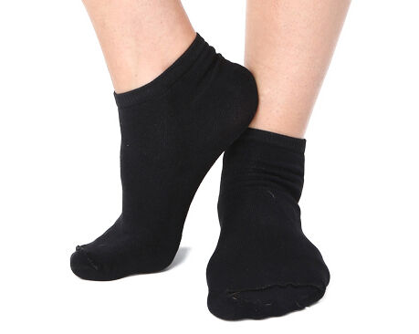 Wearing Just Socks