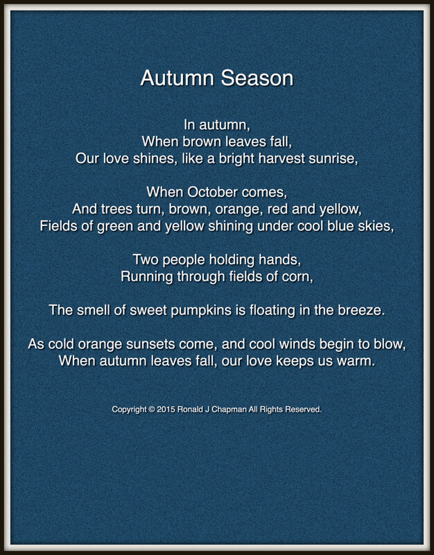 romantic autumn poems