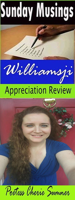 Sunday Musings, featuring Cherie Sumner&#039;s poem titled &quot; My Curse &quot; , appreciated by Williamsji Maveli