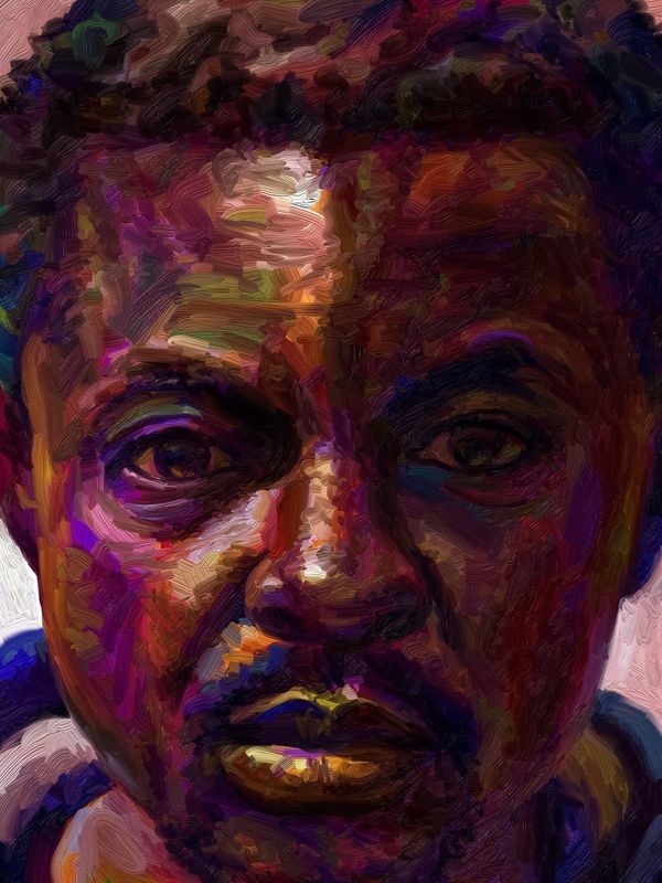 Self portrait with intensity