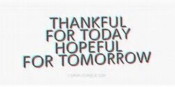 Hope for the future Hope for the future