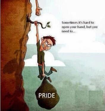 WE CAN’T HIDE SELF OR PRIDE