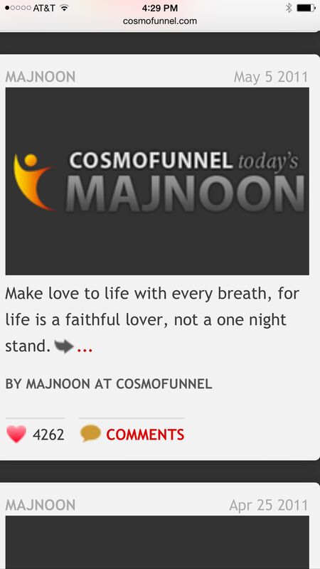 Happy Thanks giving to the Cosmofunnel family