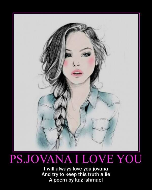 PS. I love you Jovana