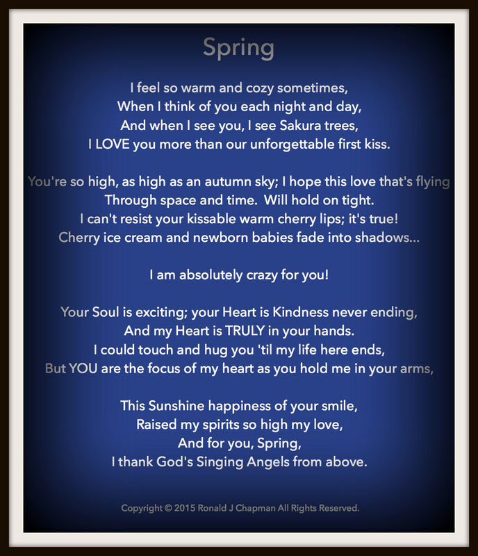 Spring - Poem by Ron Chapman