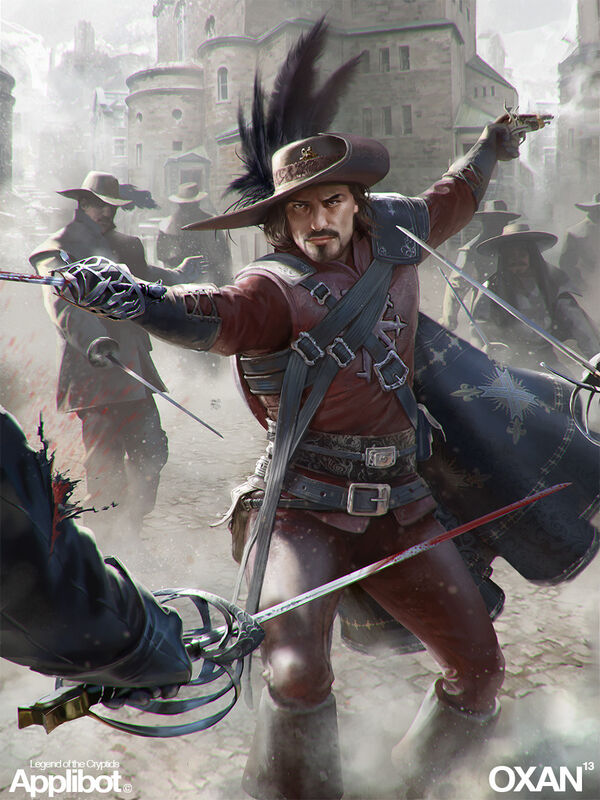 " A MUSKETEER'S LOVE " " A MUSKETEER'S LOVE "