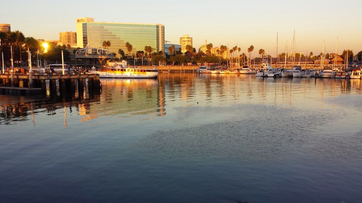 The Golden side of Long Beach CA