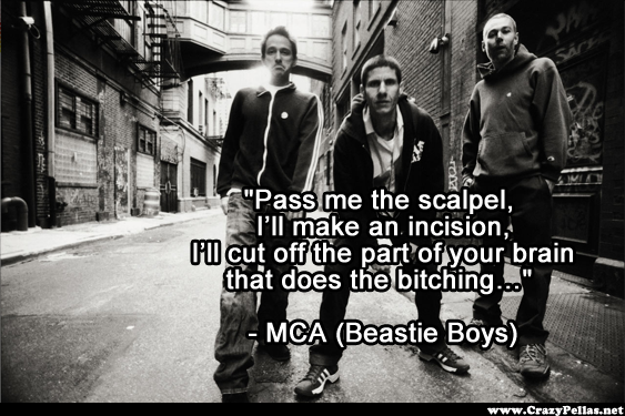 Beastie Boy (Adam Yauch, Beastie Boys' MCA, 1964-2012 ) Beastie Boy (Adam Yauch, Beastie Boys' MCA, 1964-2012 )