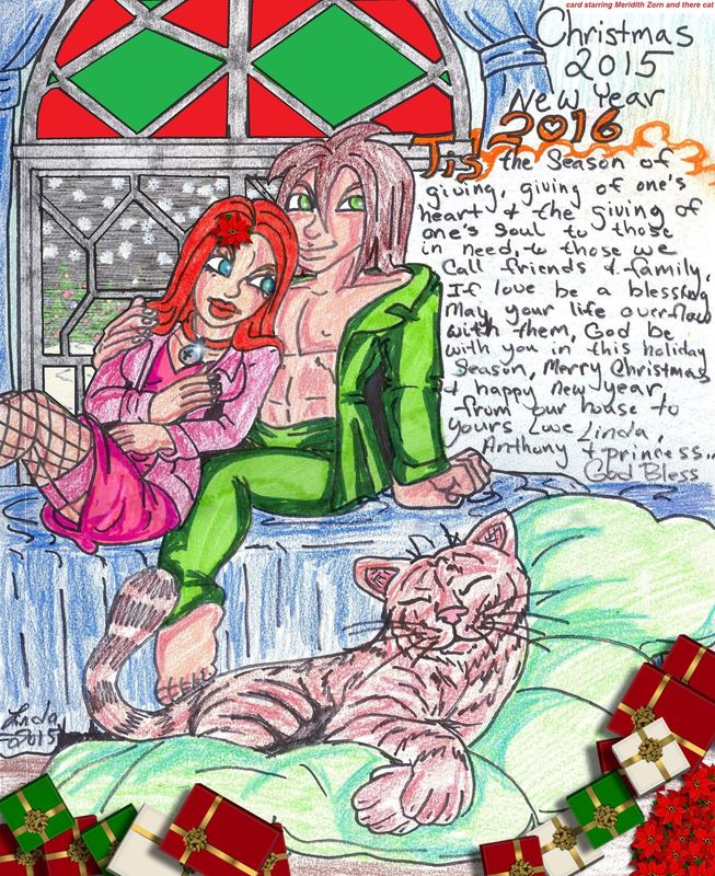 my homemade Christmas card my homemade Christmas card