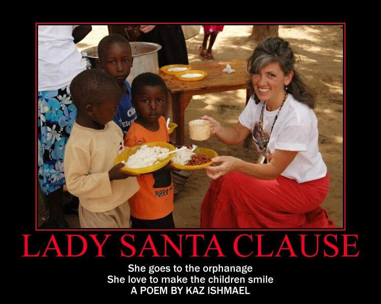 Lady Santa clause