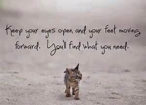 Eyes Open and feet moving Eyes Open and feet moving