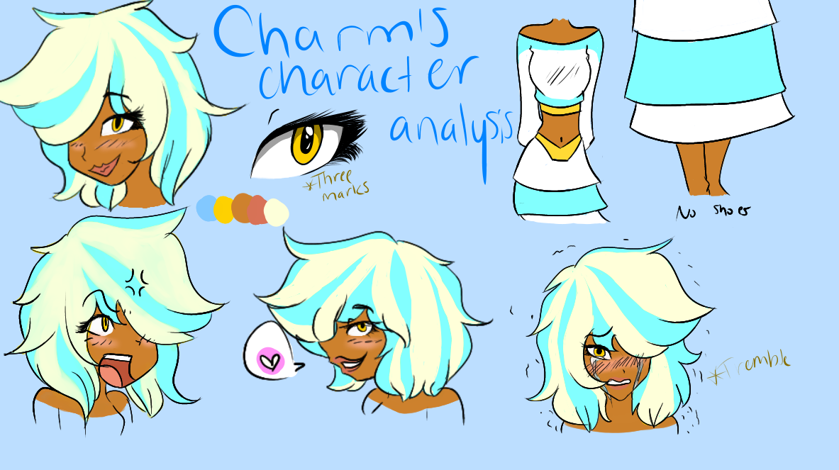 Charm - Character Analysis (Template design for animations)