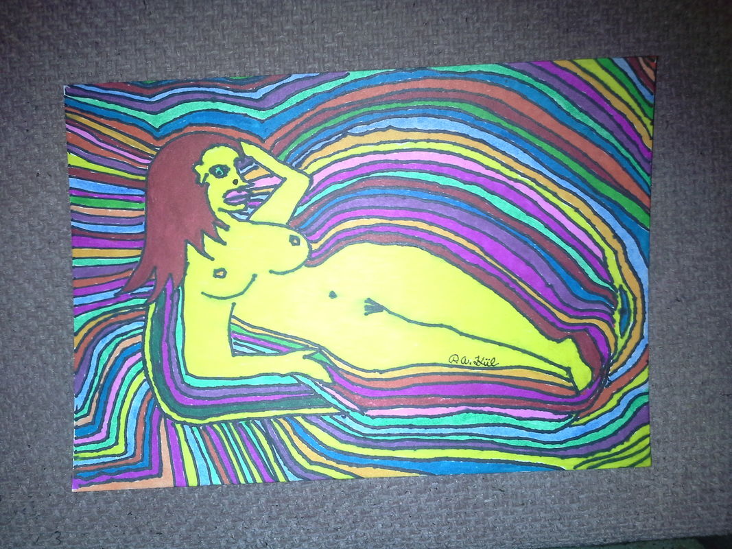 Rainbow nude
