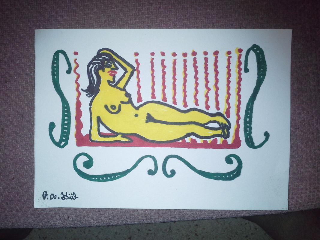 Yellow nude