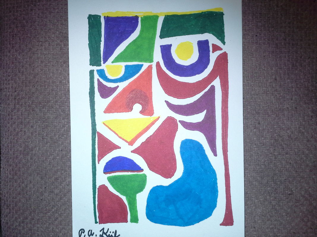 Coloured face