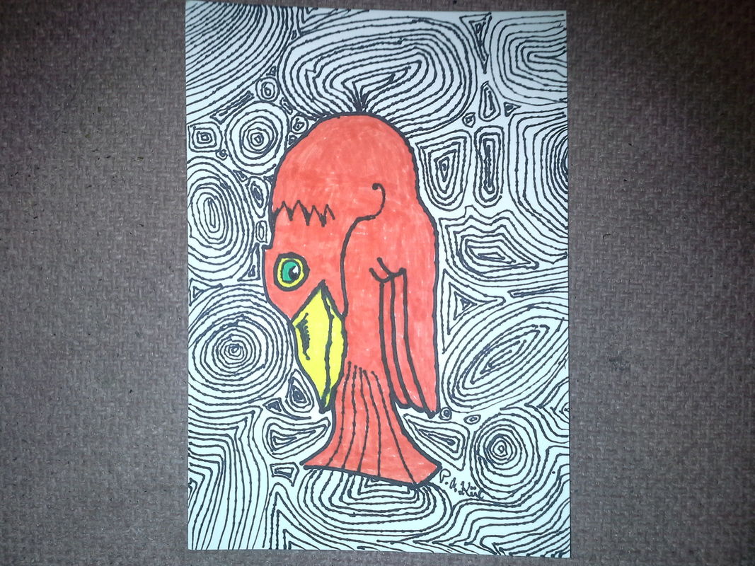 Spiral bird