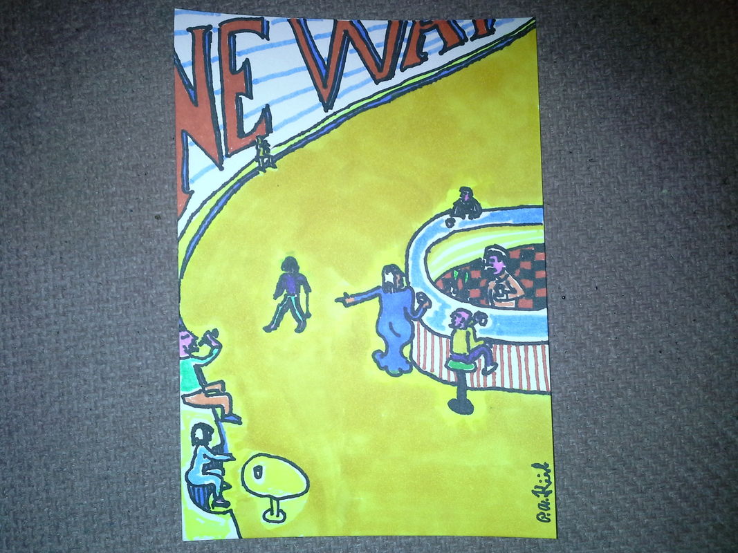 One way bar