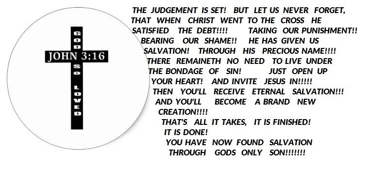 SALVATION  THRU  JESUS!!