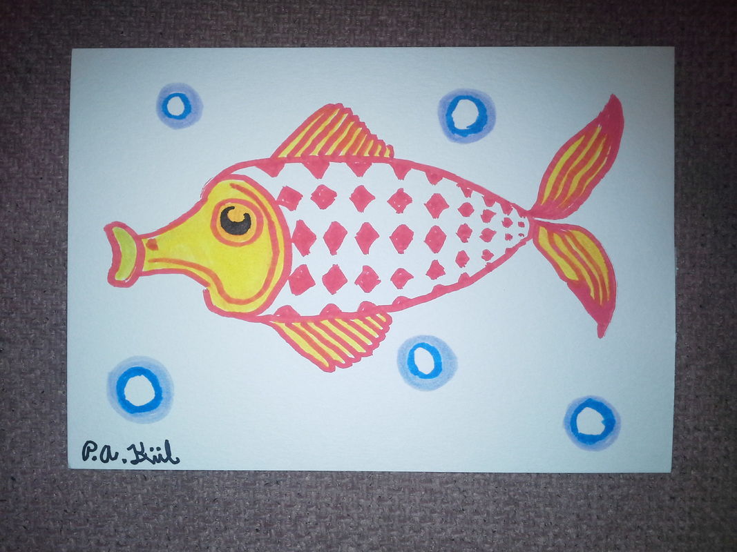Orange fish