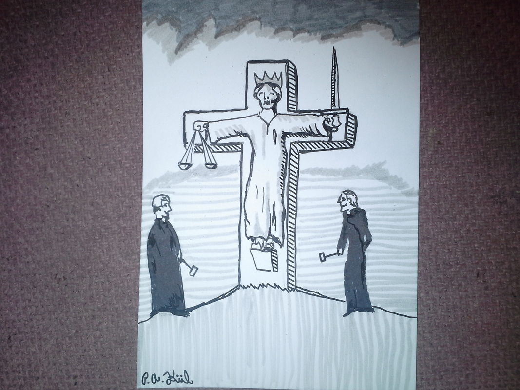 Justice crucified