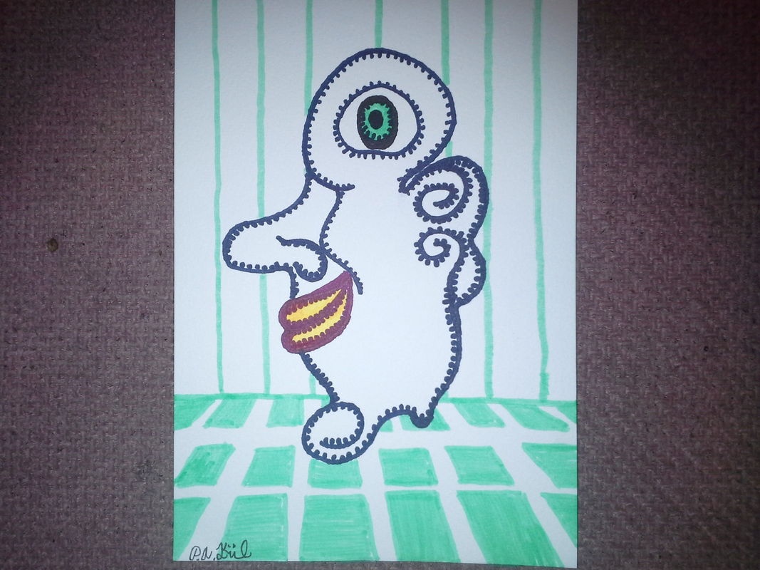 Floating face