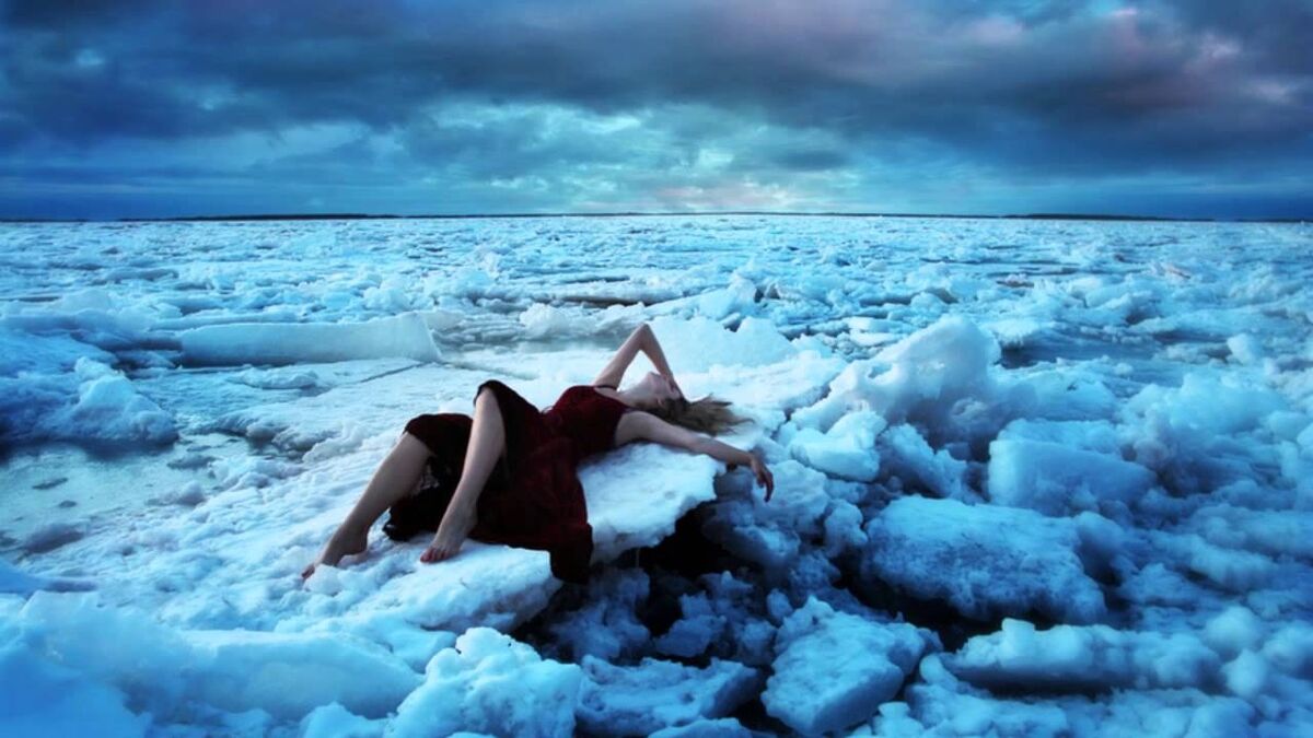 The earth is cold