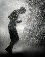 Rainy runner