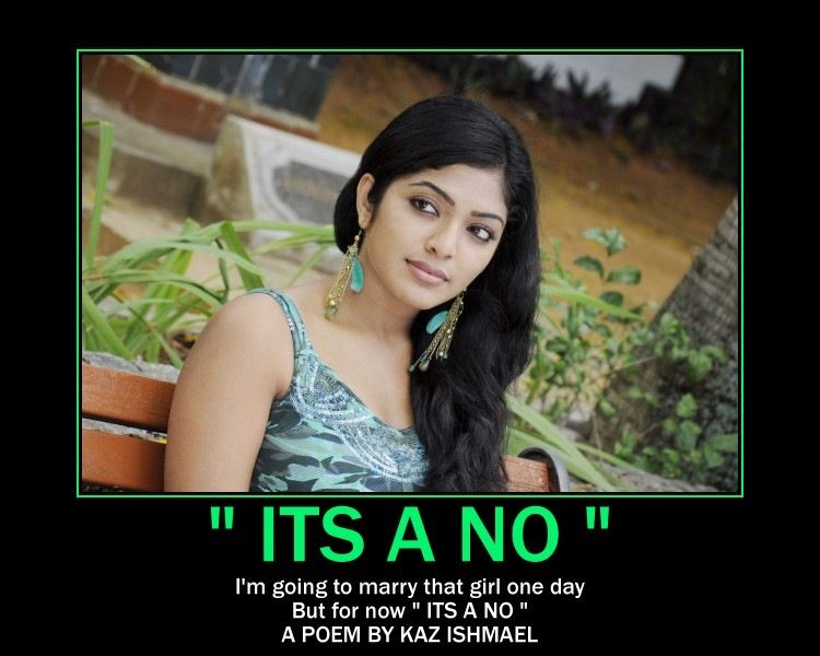 &quot; ITS A NO &quot;