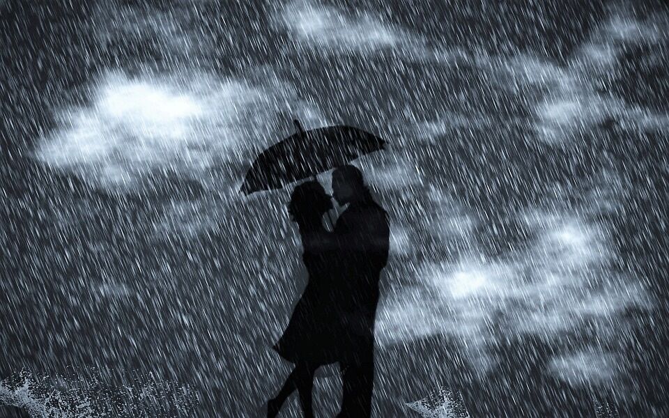 Poems in the night rain